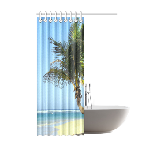 Beach20160101 Shower Curtain 48"x72"