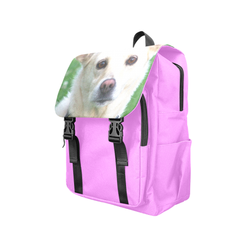 Dog face close-up Casual Shoulders Backpack (Model 1623)