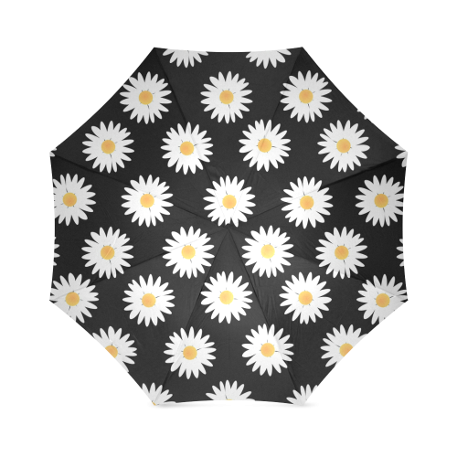 Daisies pattern Foldable Umbrella (Model U01)