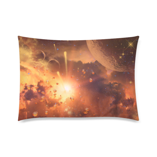 Explosion in the universe Custom Zippered Pillow Case 20"x30"(Twin Sides)