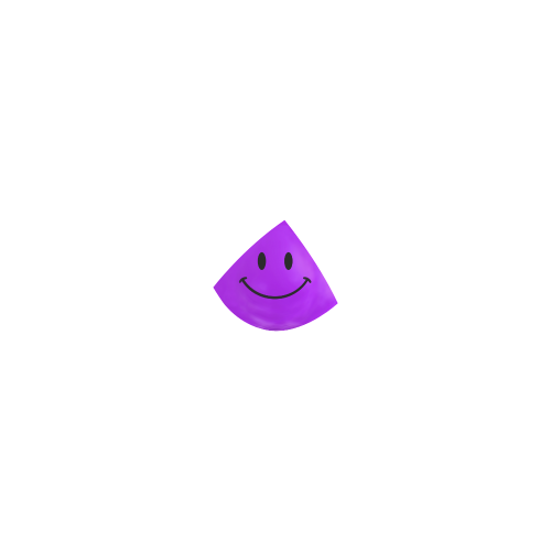 Happy Purple Smileys Custom Bikini Swimsuit