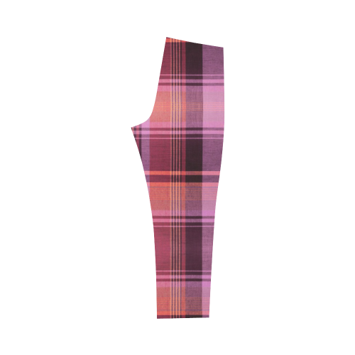 PINK PLAID Capri Legging (Model L02)