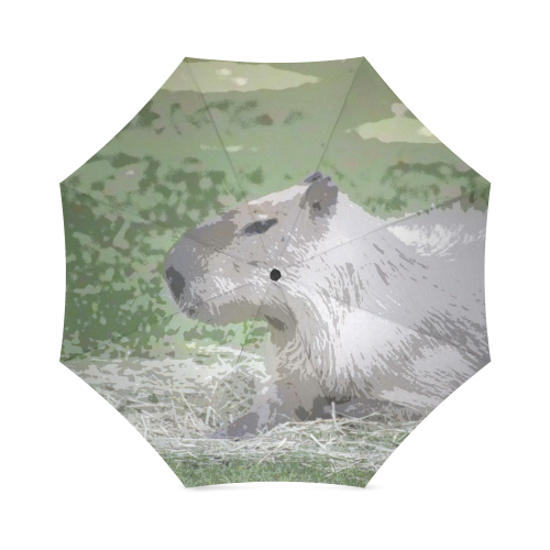 capybara Poster Foldable Umbrella (Model U01)