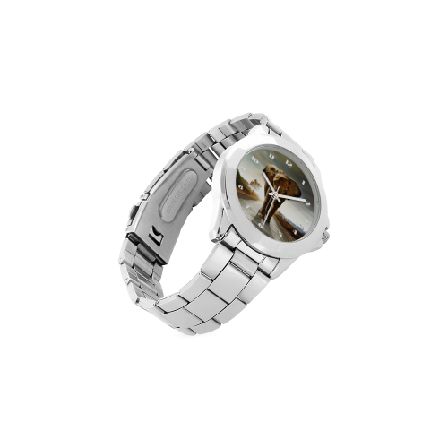 The Elephant Unisex Stainless Steel Watch(Model 103)