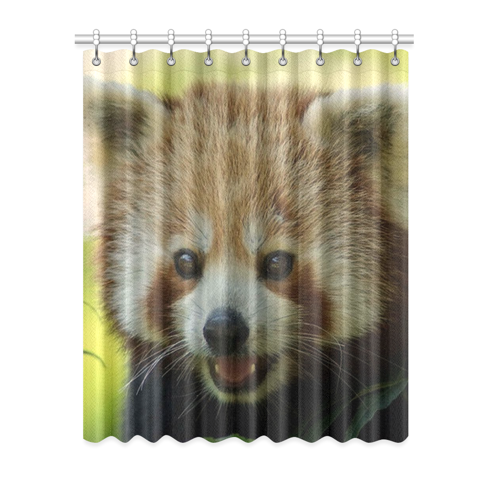 Red Panda Window Curtain 52