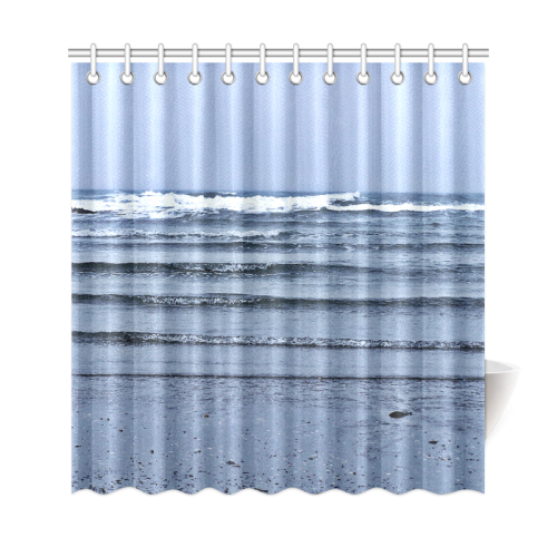 Stairway to the Sea Shower Curtain 69"x72"