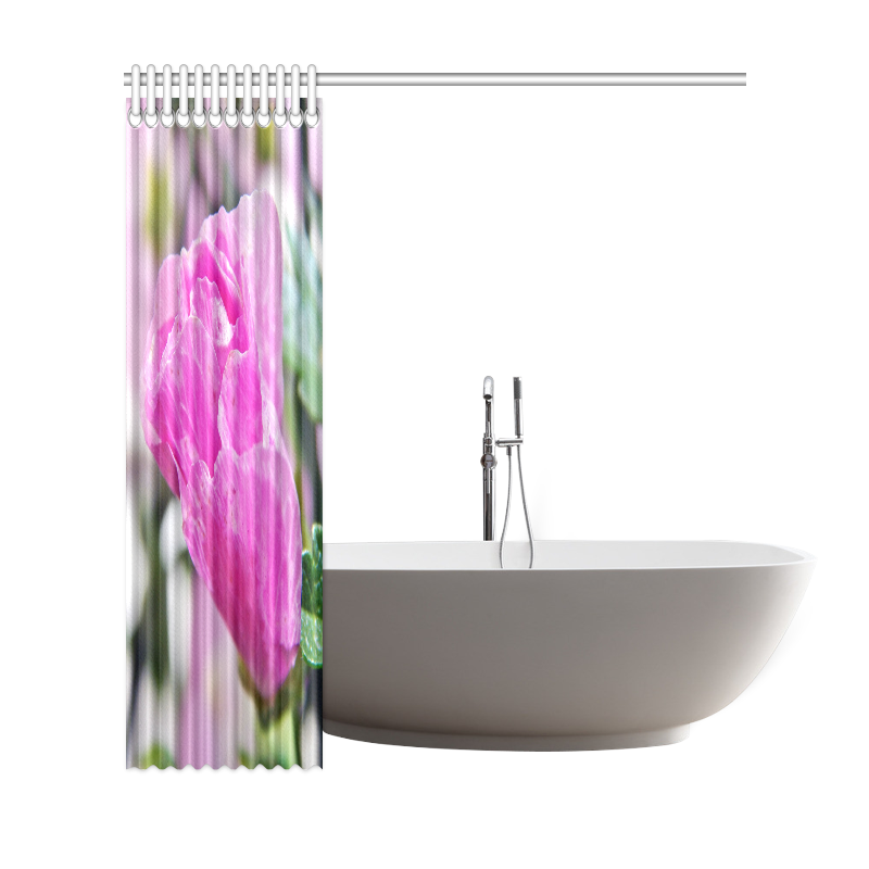 Musk Mallow Shower Curtain 69"x72" ID D167391