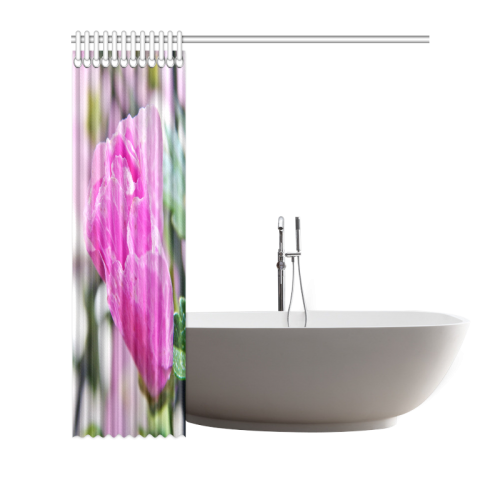 Musk Mallow Shower Curtain 72"x72"