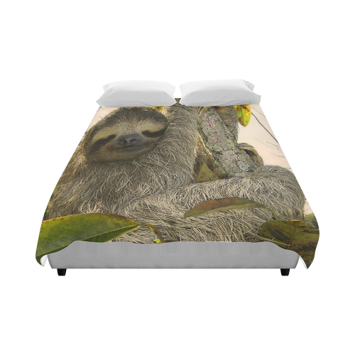 Awesome Animal - Sloth Duvet Cover 86"x70" ( All-over-print)