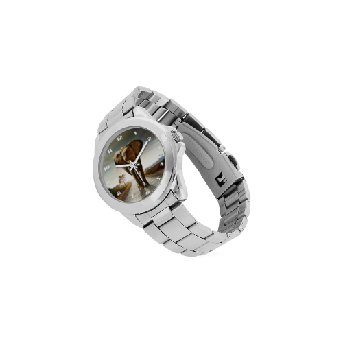 The Elephant Unisex Stainless Steel Watch(Model 103)