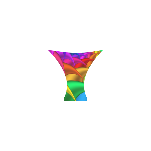 Psychedelic Rainbow Spiral Custom Bikini Swimsuit