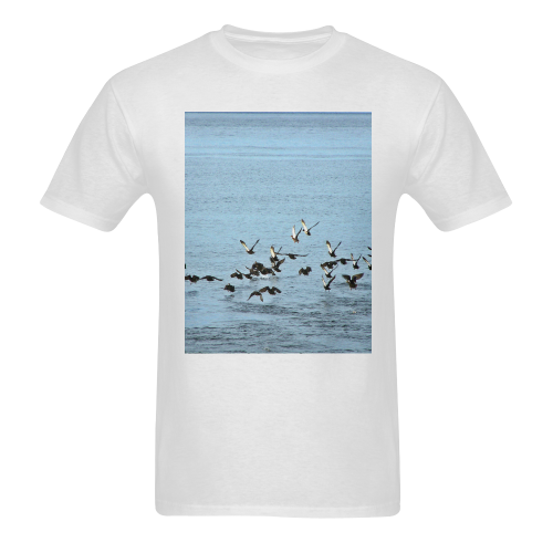 Flock Off Sunny Men's T- shirt (Model T06)
