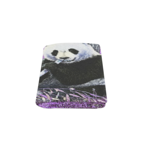 funky lilac panda Blanket 50"x60"