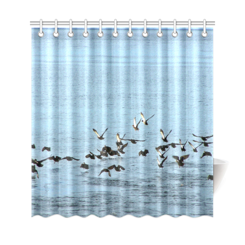 Flock Off Shower Curtain 69"x72"