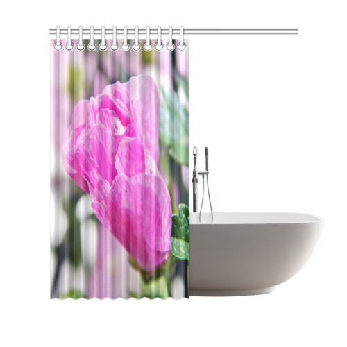 Musk Mallow Shower Curtain 69"x70"