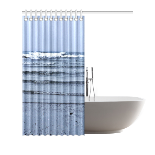 Stairway to the Sea Shower Curtain 72"x72"