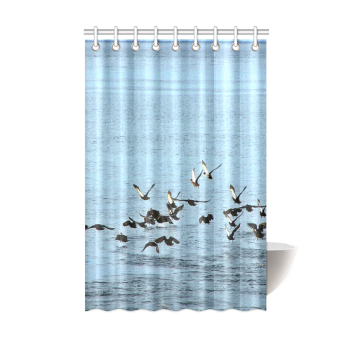 Flock Off Shower Curtain 48"x72"