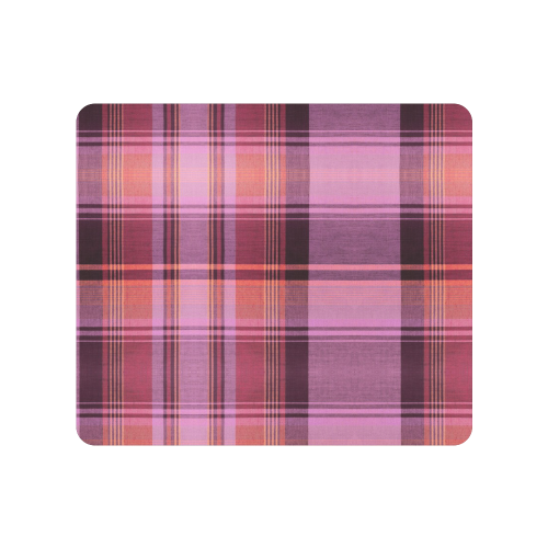 PINK PLAID Men's Clutch Purse （Model 1638）