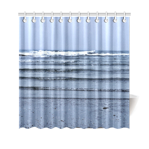 Stairway to the Sea Shower Curtain 69"x70"