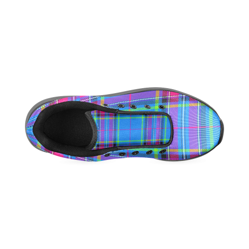 TARTAN-BLUE Men’s Running Shoes (Model 020)