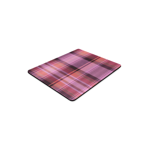 PINK PLAID Rectangle Mousepad