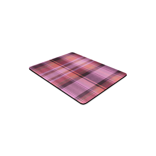 PINK PLAID Rectangle Mousepad