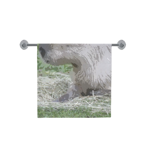 capybara Poster Bath Towel 30"x56"