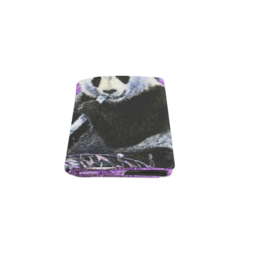 funky lilac panda Blanket 40"x50"