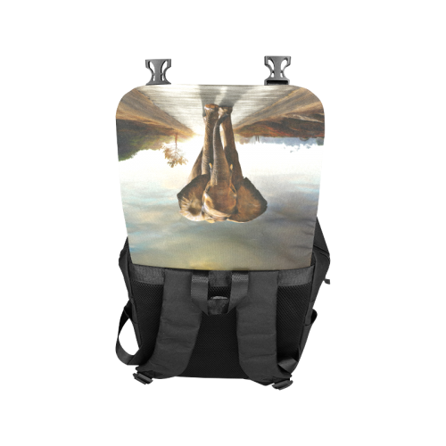 The Elephant Casual Shoulders Backpack (Model 1623)