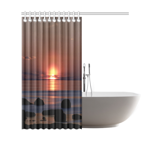 Stairway to the Sea Shower Curtain 69"x70"