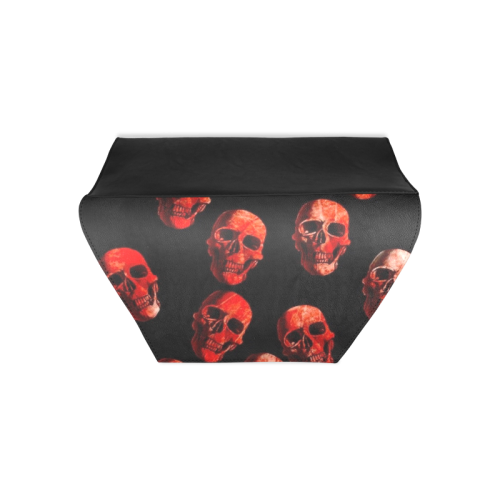 skulls red Clutch Bag (Model 1630)