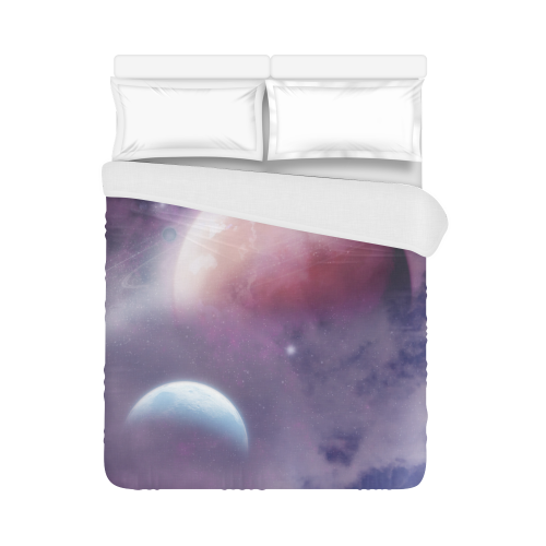 Pink Space Dream Duvet Cover 86"x70" ( All-over-print)