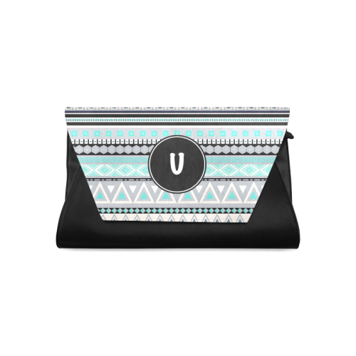 Borders Monogram U Clutch Bag (Model 1630)