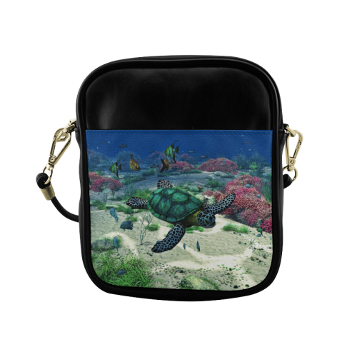 Sea Turtle Sling Bag (Model 1627)