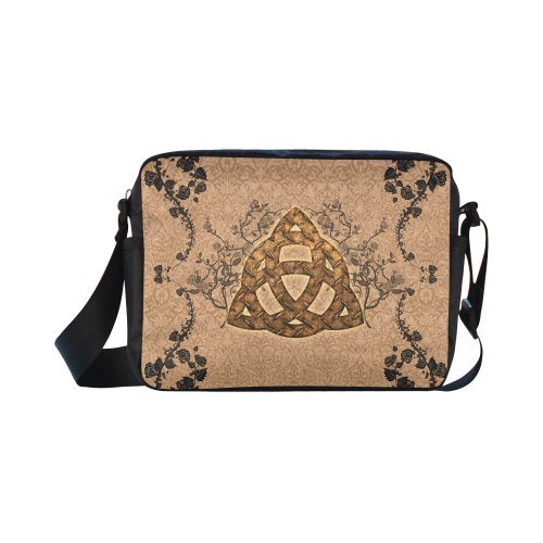 Celtic Design Classic Cross-body Nylon Bags (Model 1632)