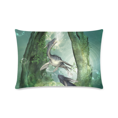 Awesome Seadragon Custom Zippered Pillow Case 16"x24"(Twin Sides)