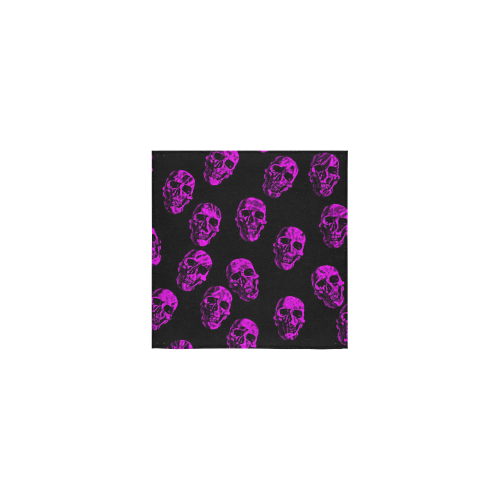 purple skulls Square Towel 13“x13”