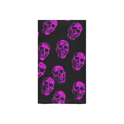purple skulls Custom Towel 16"x28"