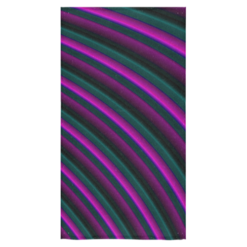Purple Gradient Stripes Bath Towel 30"x56"