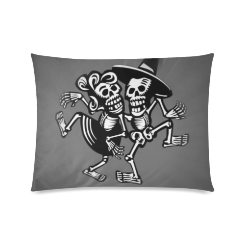 lets dance- Skulls Custom Picture Pillow Case 20"x26" (one side)