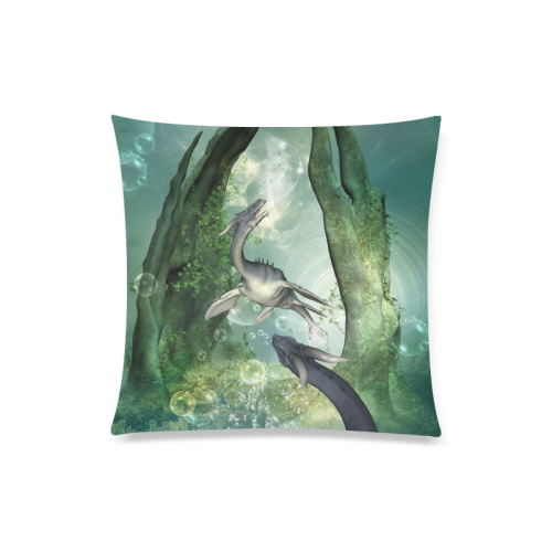 Awesome Seadragon Custom Zippered Pillow Case 20"x20"(Twin Sides)