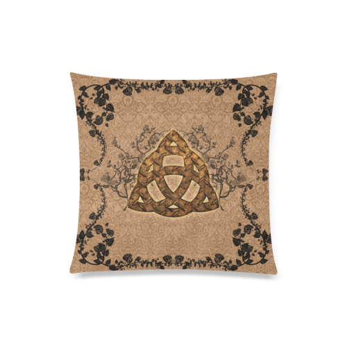 Celtic Sign Custom Zippered Pillow Case 20"x20"(Twin Sides)
