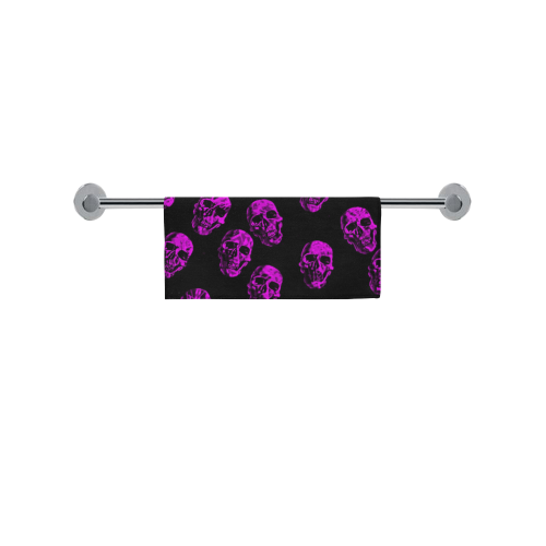purple skulls Square Towel 13“x13”