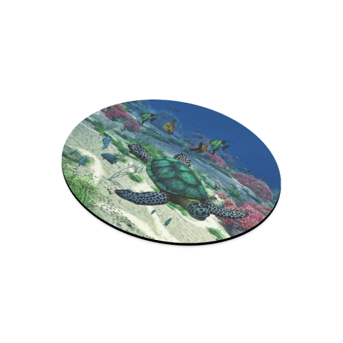 Sea Turtle Round Mousepad