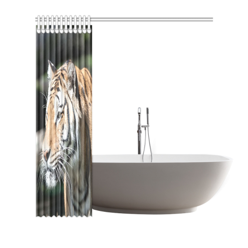 tiger 08 Shower Curtain 72"x72"