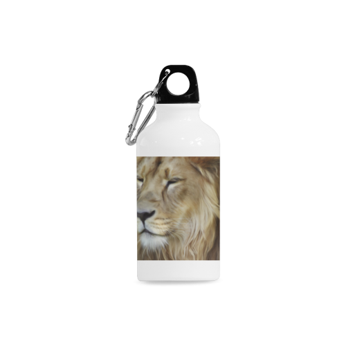 A magnificent painting Lion portrait