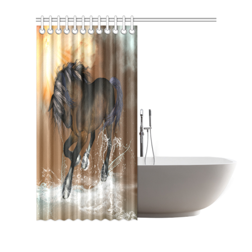 Wonderful horse Shower Curtain 72"x72"