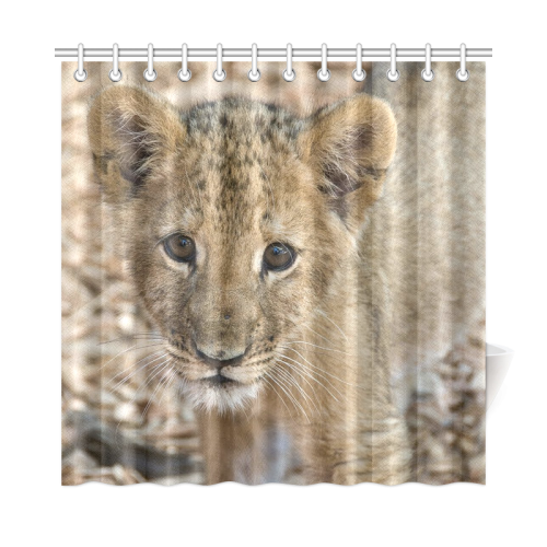 BABY lion Shower Curtain 72"x72"