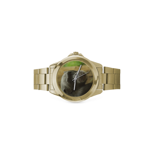 grinning chimp Custom Gilt Watch(Model 101)