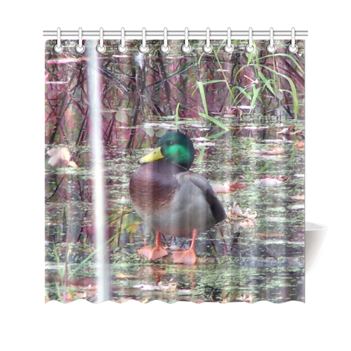 Mallard Drake Shower Curtain 69"x70"